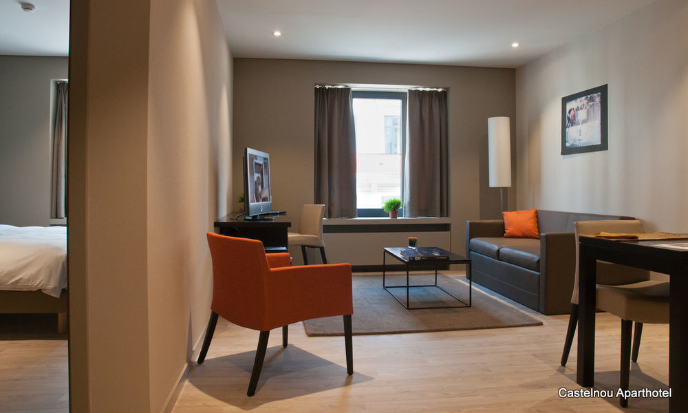 Castelnou Aparthotel Gent Værelse billede